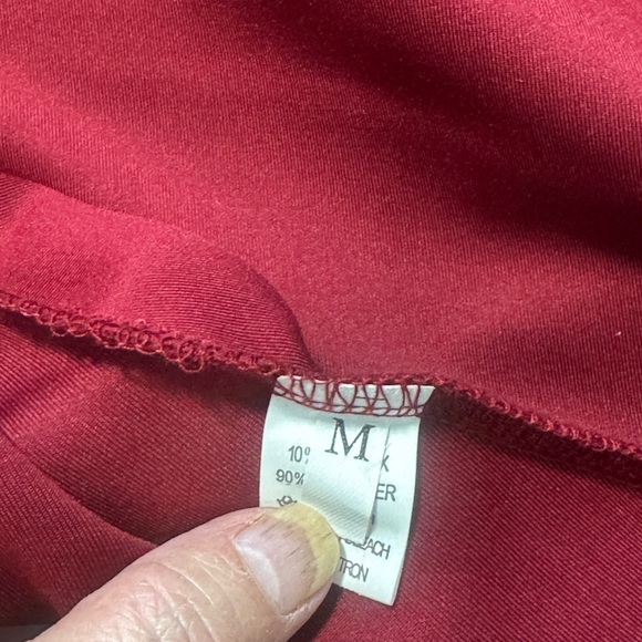 Aveline Slit Burgundy Maxi Off The Shoulder Long Formal Dress (1Q0006) - Picture 10 of 11